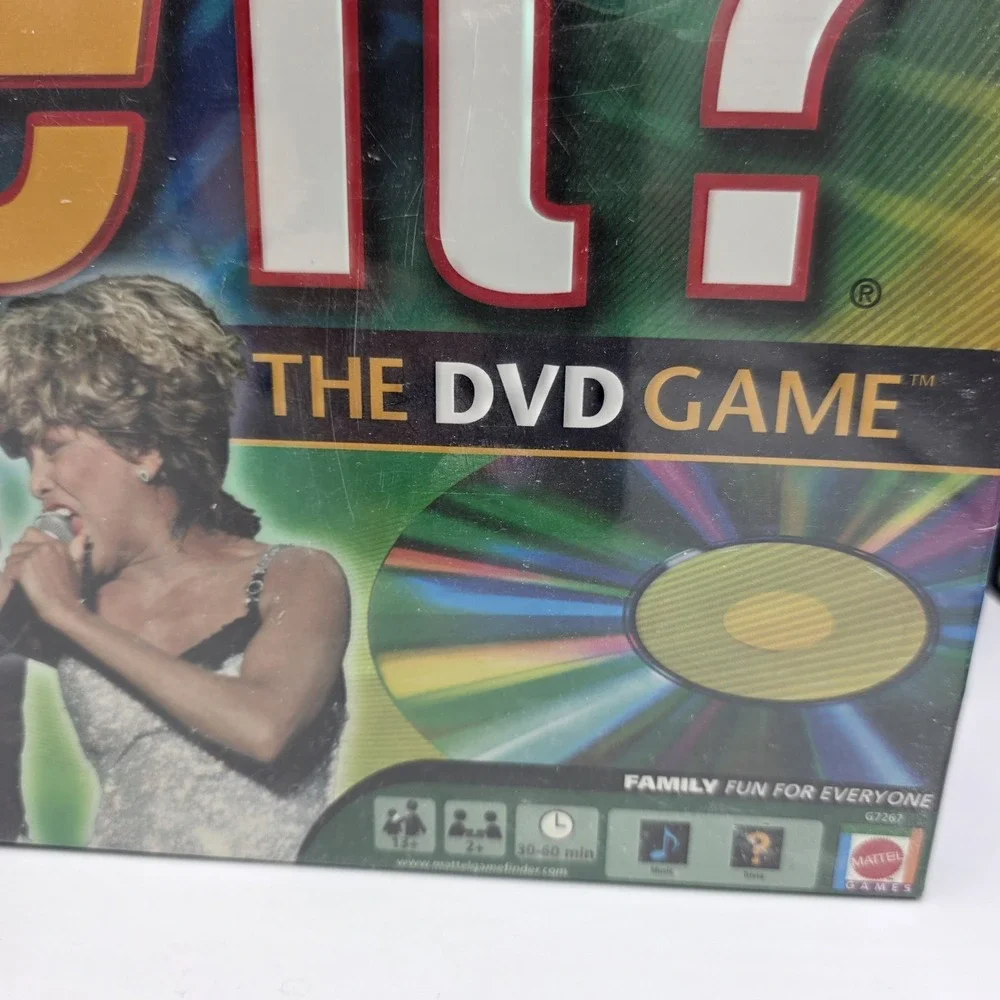 Music Scene It The DVD Game‎ The Premiere Music Trivia Board Game NEW SEALED